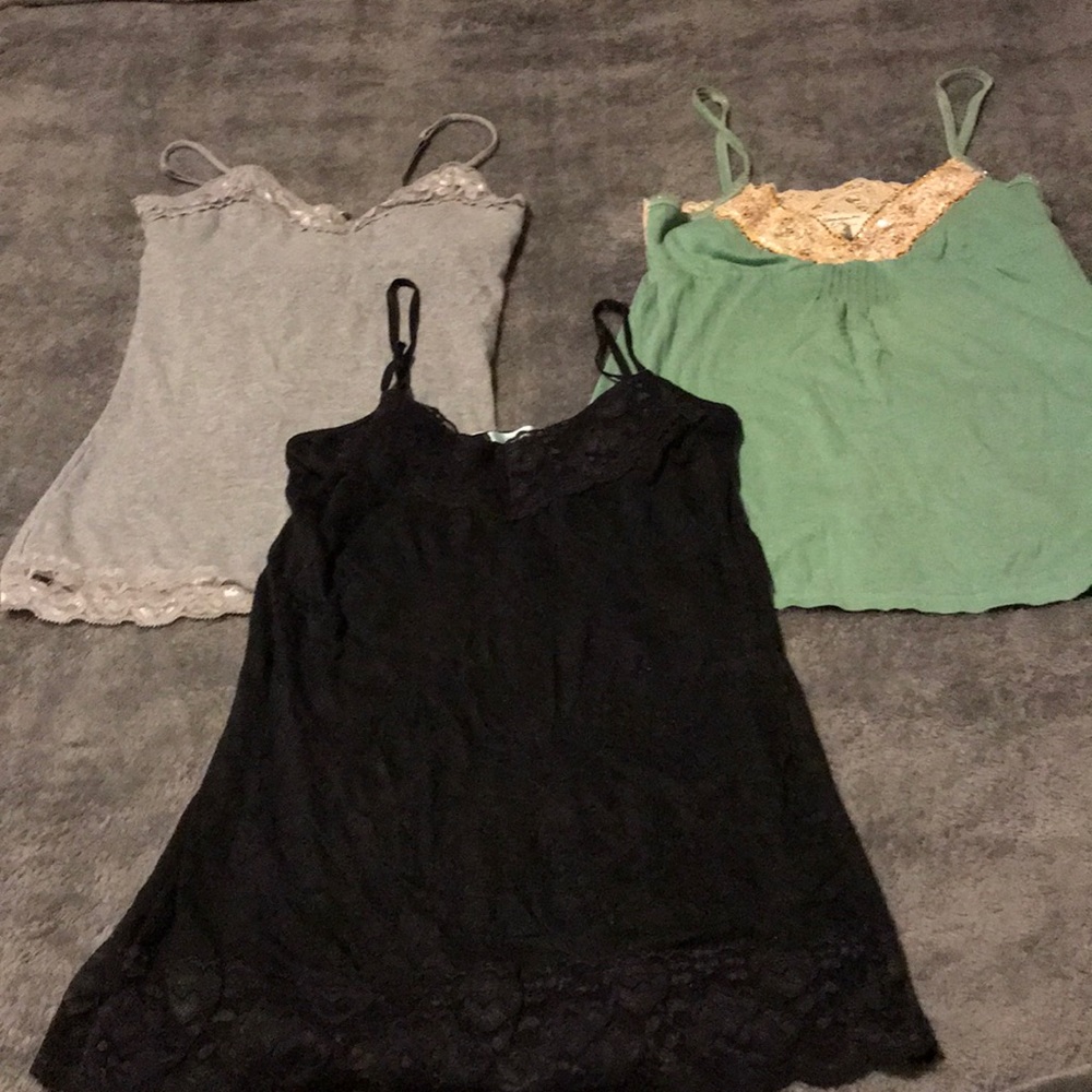 3 like new camisoles